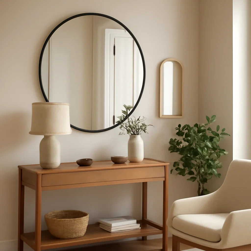 Inviting modern interior related to best mirrors for small spaces